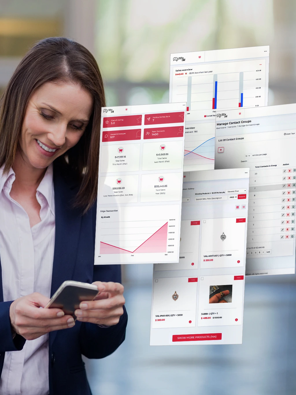 reimagine retail communication with textmechat